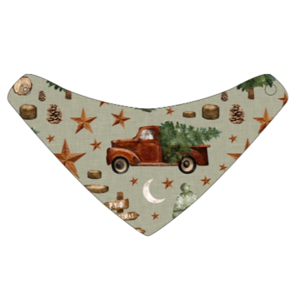 Christmas Tree Farm Bandana Bib