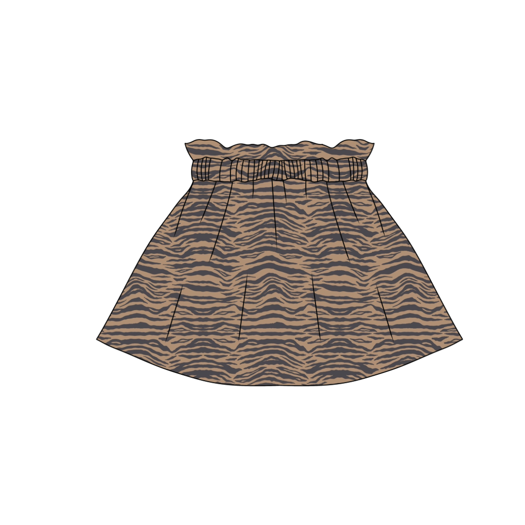 Wild Roar Paperbag Skirt