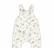 Eucalyptus Short Dungarees