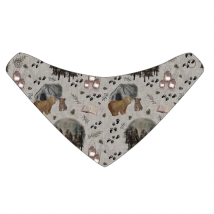 I Brought you the Moon Bandana Bib