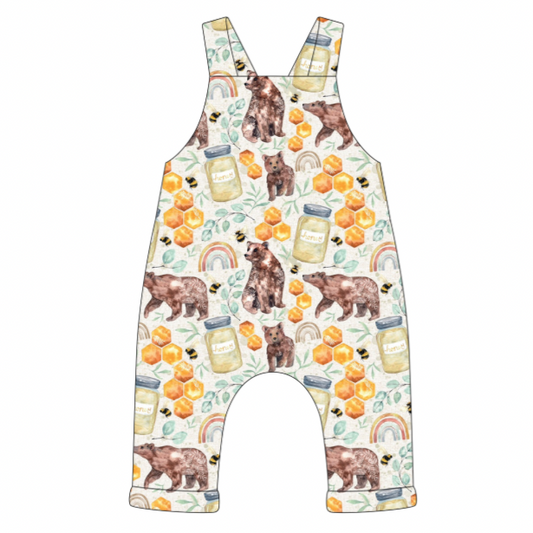 Honey Bear Dungarees