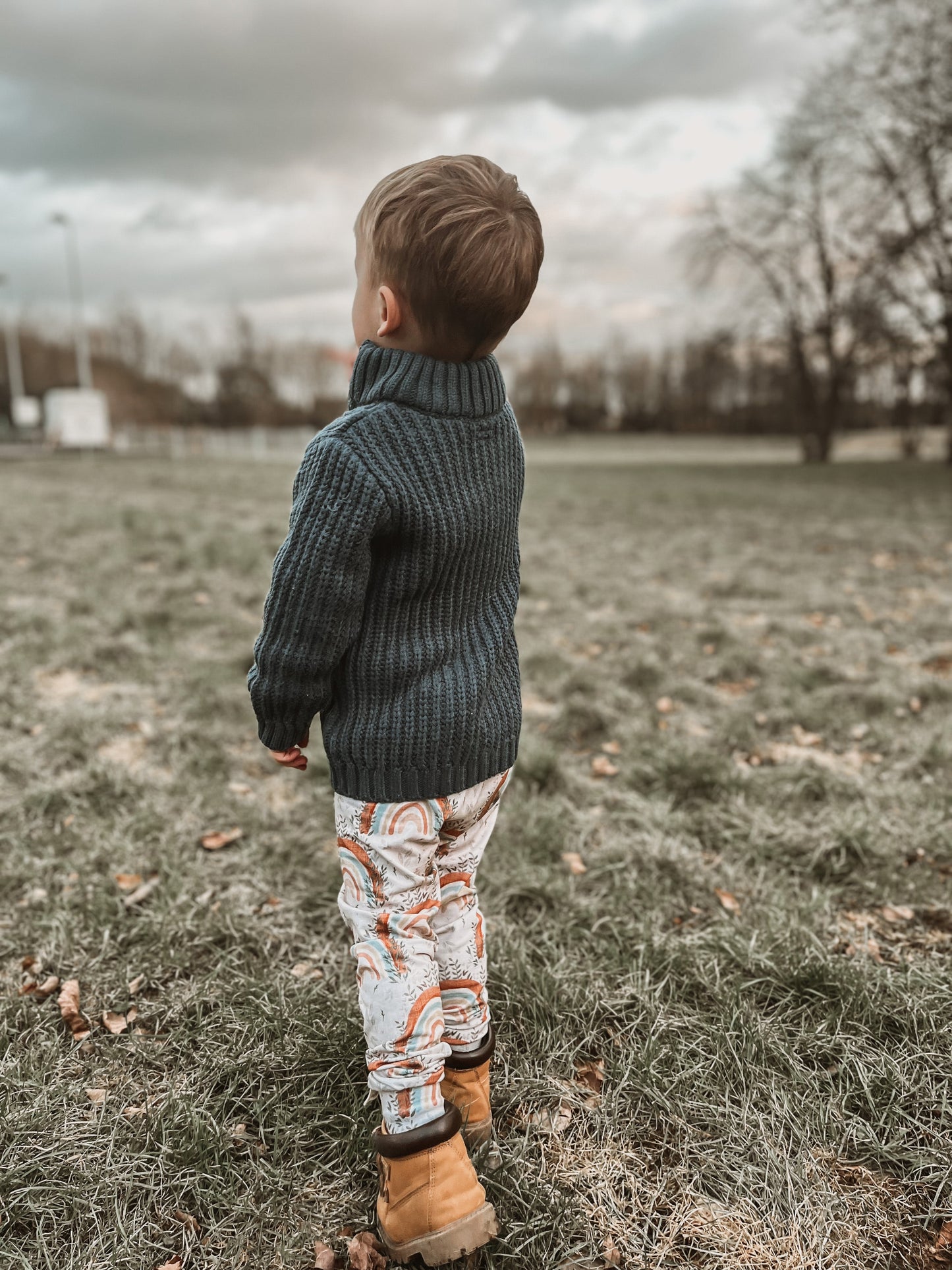 Boho Rainbow Dungarees