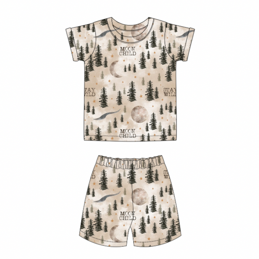 Stay Wild Short Pyjamas