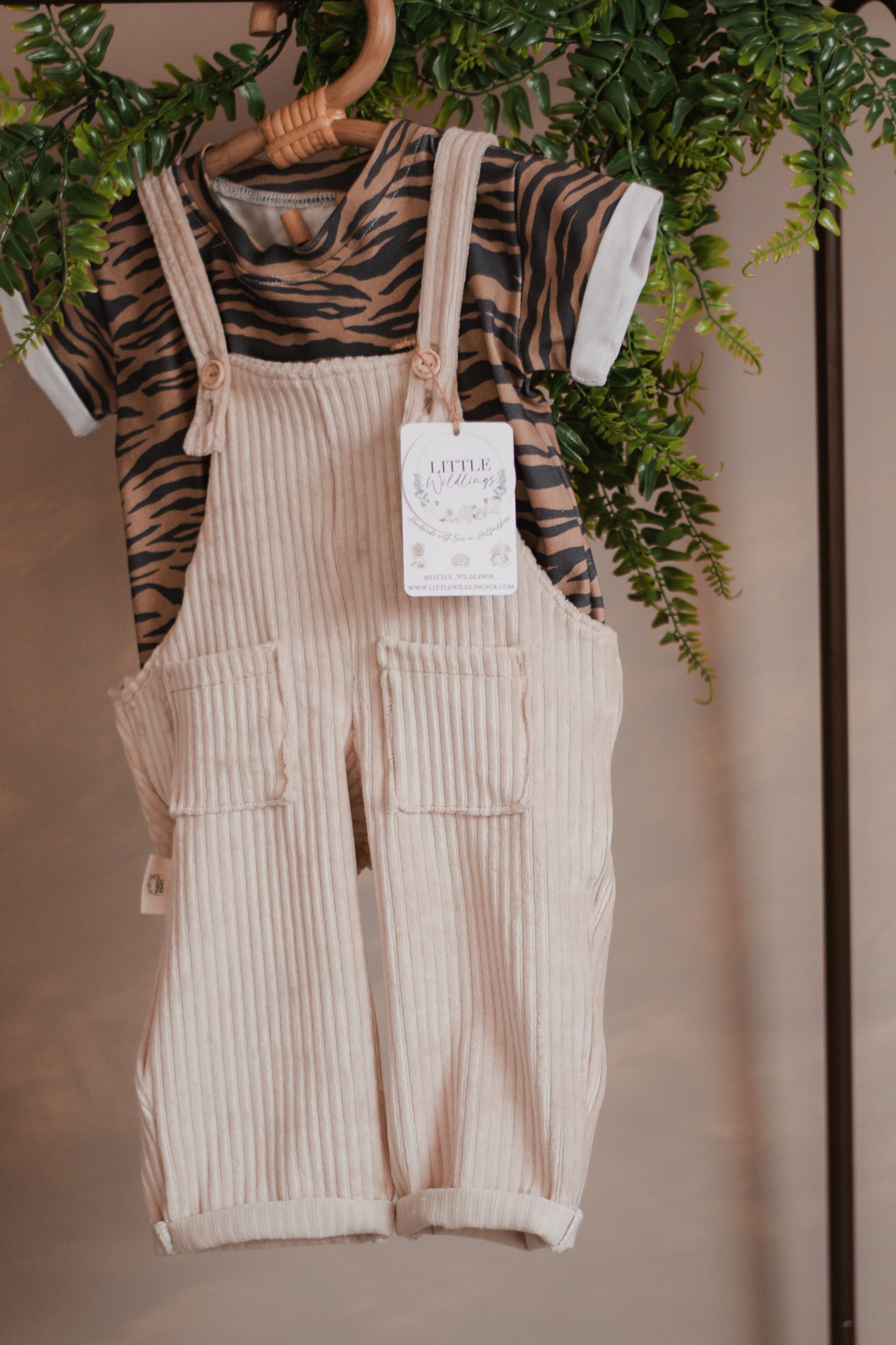 Cord Dungarees