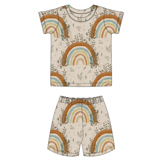 Boho Rainbow Short Pyjamas