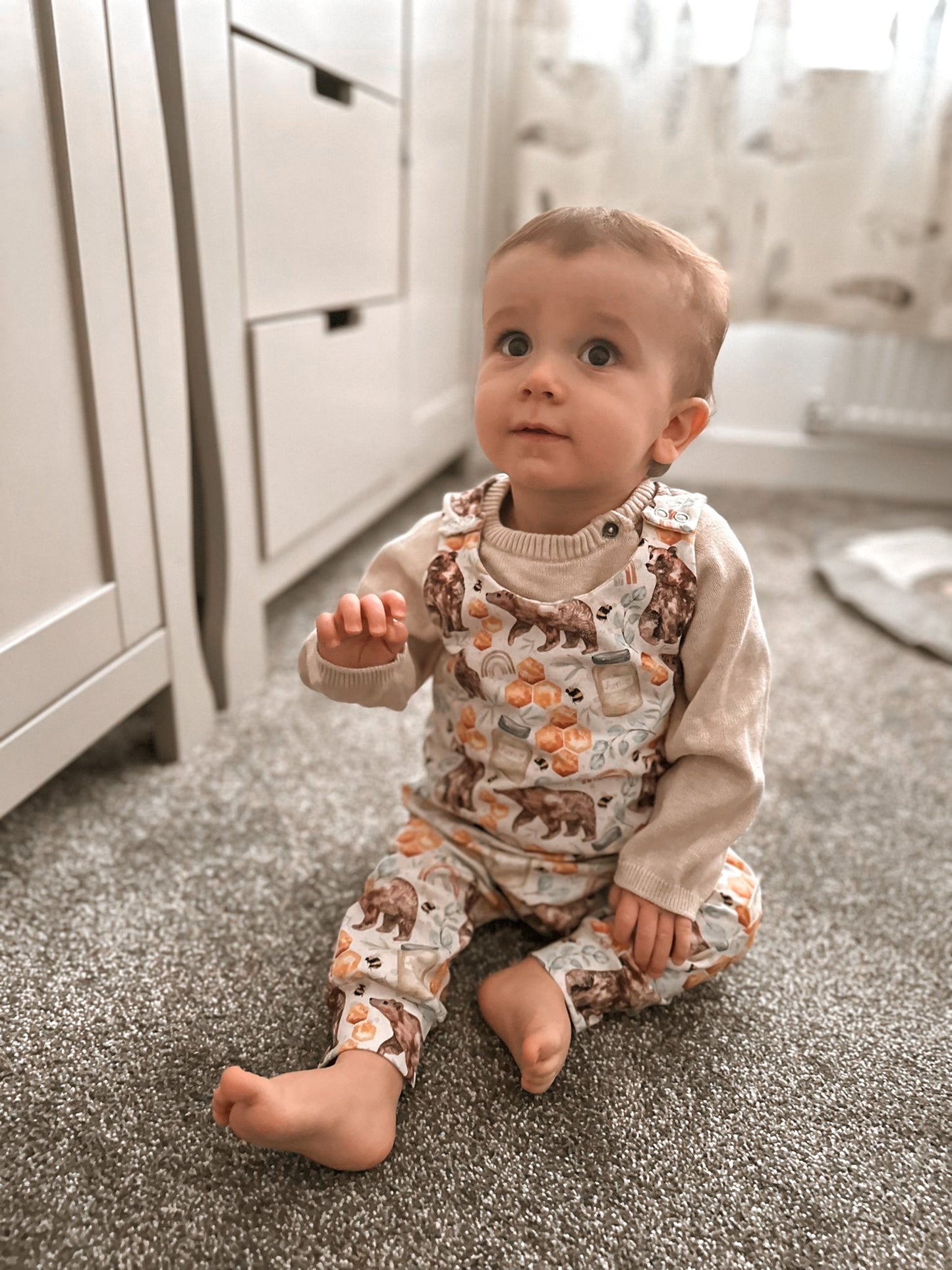 Honey Bear Long Pyjamas