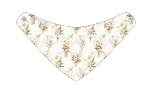 Golden Meadow Bandana Bib