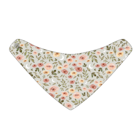 Summer Bloom Bandana Bib