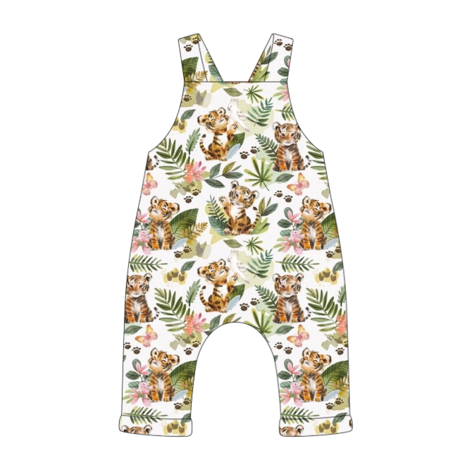 Welcome to the Jungle Dungarees