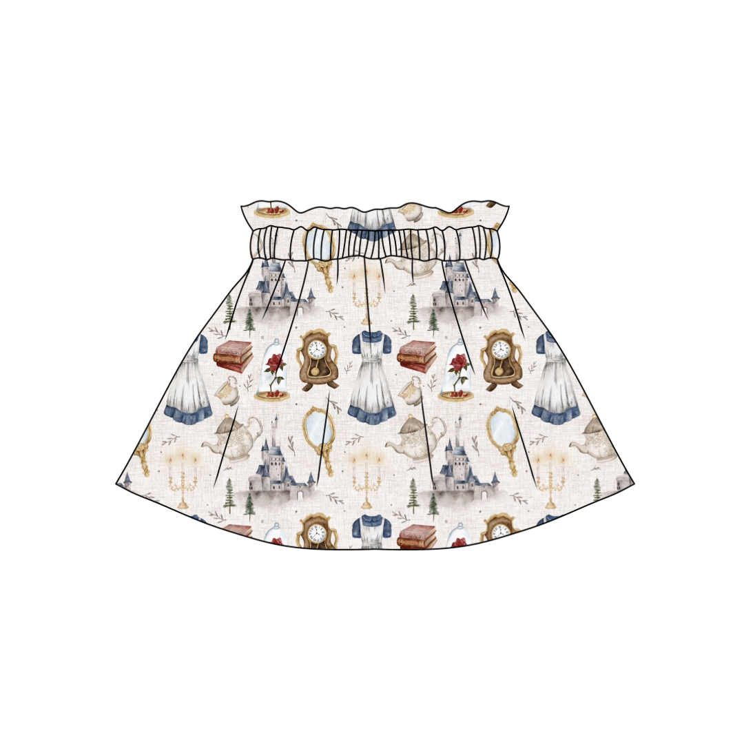 Be Our Guest Paperbag Skirt