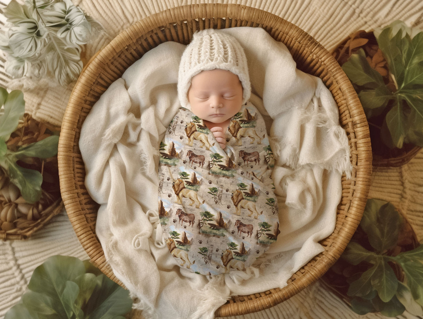 Savanna Stories Muslin Cloth & Swaddle