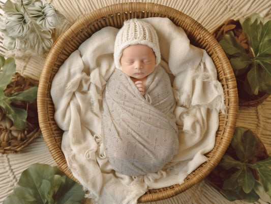 Whimsical Muslin Cloth & Swaddle