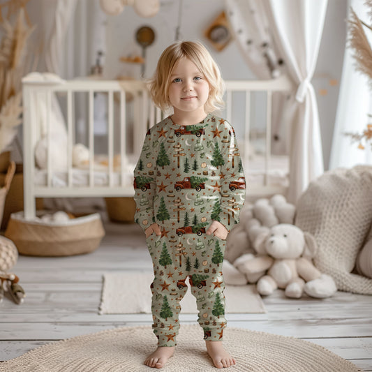 Christmas Tree Farm Long Pyjamas
